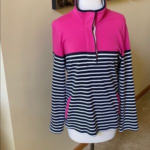 Orly classic 1/4 button pullover